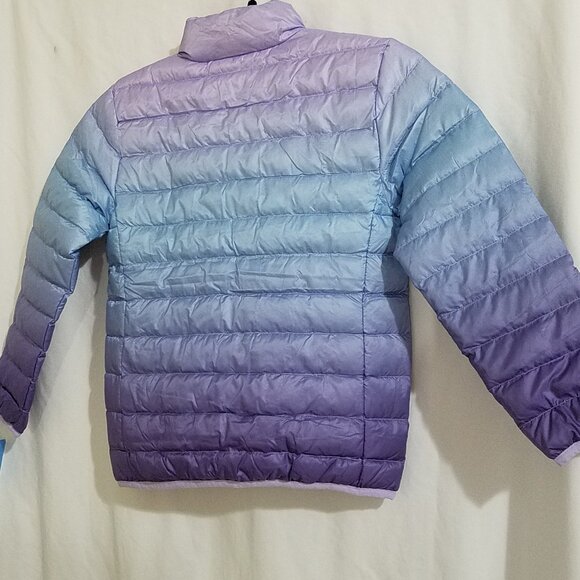 Eddie Bauer Girls 650 Down Packable Puffer Jacket Size Small (6/7) – Blue – New - Picture 2 of 13